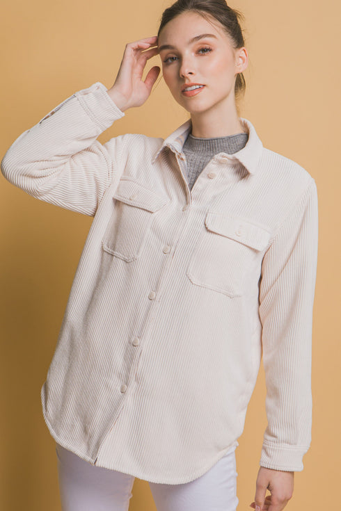 CORDUROY REVERSIBLE JACKET
